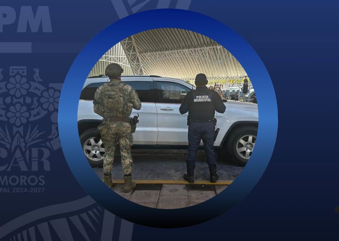 Recuperan camioneta con reporte de robo en Izúcar; fue localizada durante patrullajes preventivos