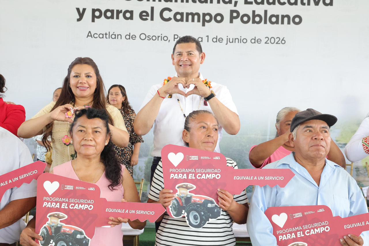 Armenta y Lupita Bárcenas contribuyen a la seguridad y bienestar en la mixteca