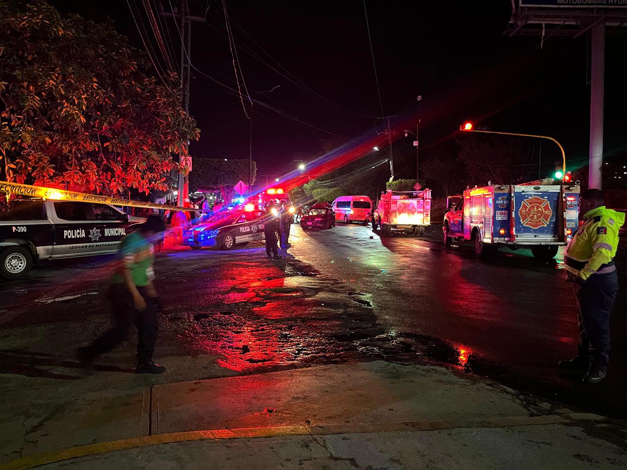 Muere maestra tras brutal carambola en Izúcar; su esposo sigue grave