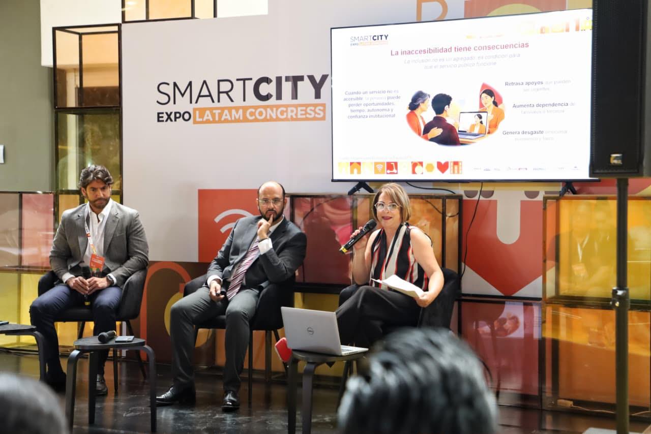 Gobierno de Pepe Chedraui presenta  herramienta digital “INKLUSION” durante el Smart City 2026
