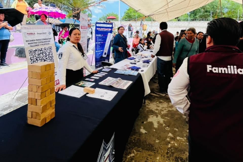 Feria de paz acerca bienestar y servicios a la población