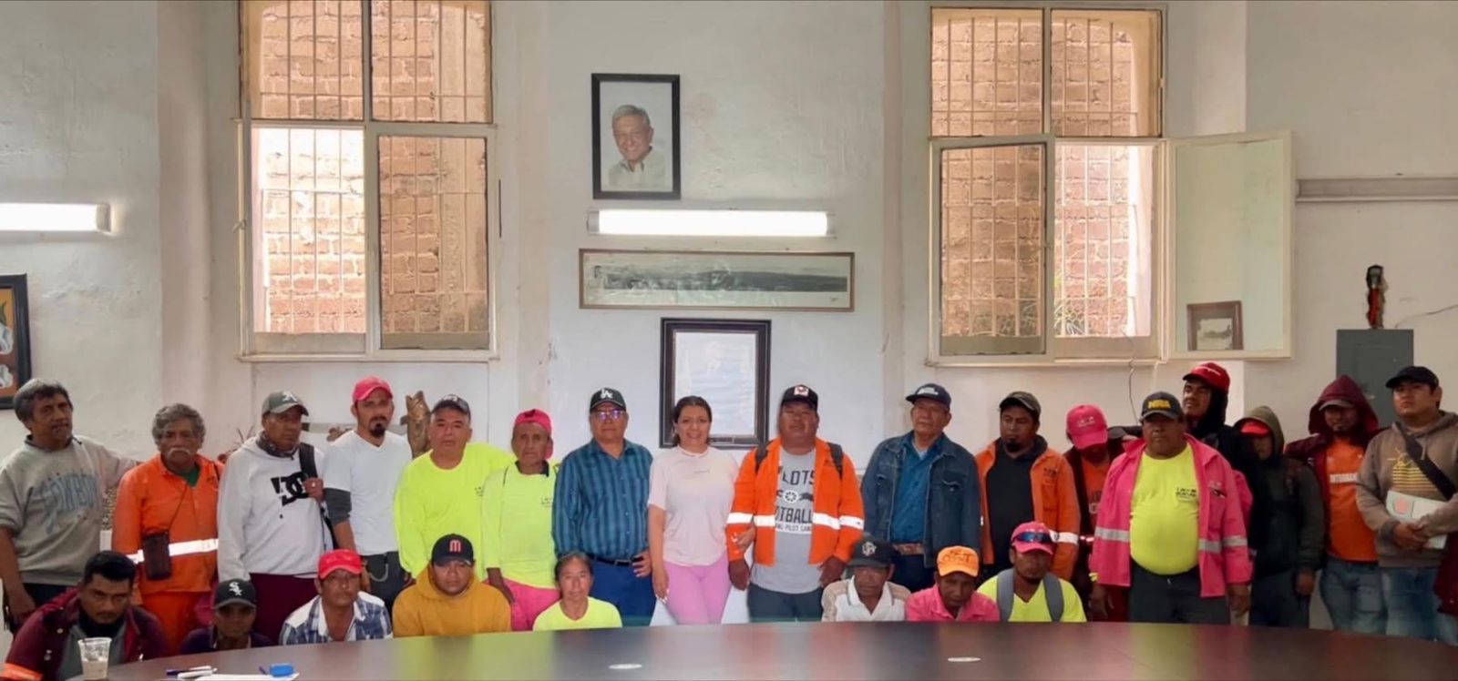 Lupita Bárcenas y trabajadores de limpia llegan a un acuerdo y se restablece el servicio