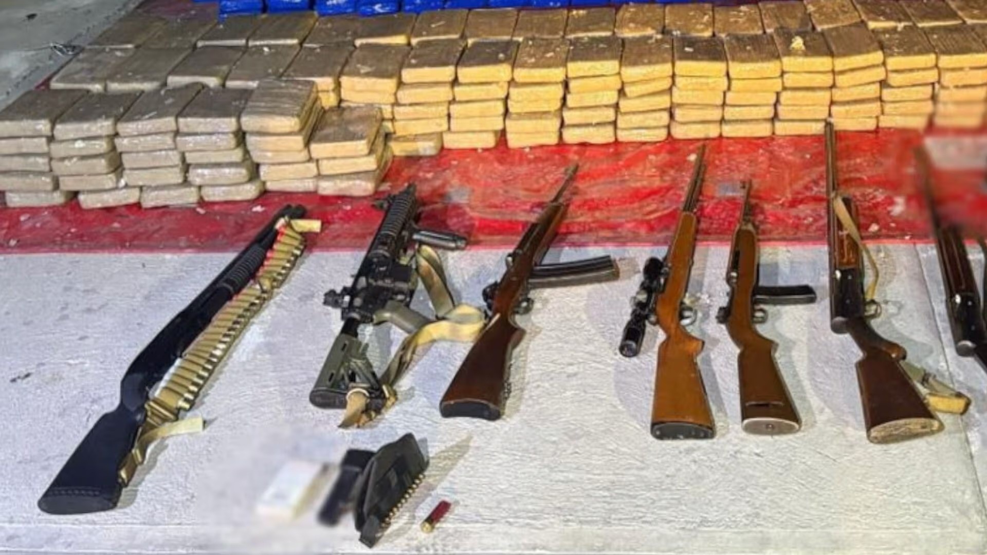 Condenan a sujeto a más de seis años por armas y droga en el Arco Norte