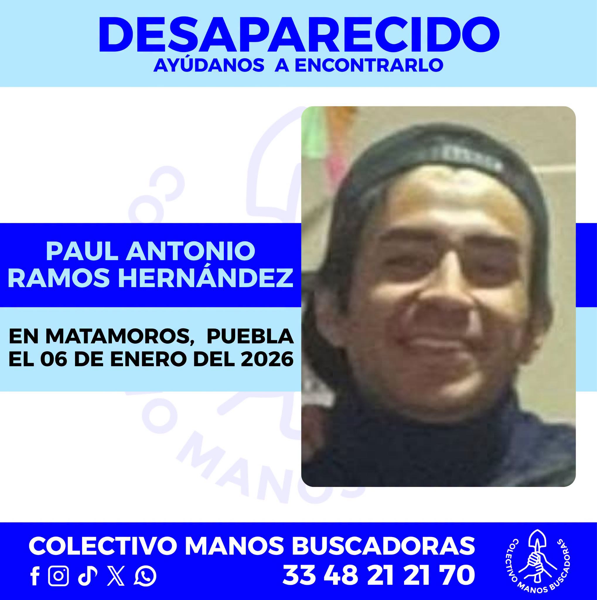 Seis meses sin Paul Antonio; familia sigue esperando respuestas de las autoridades