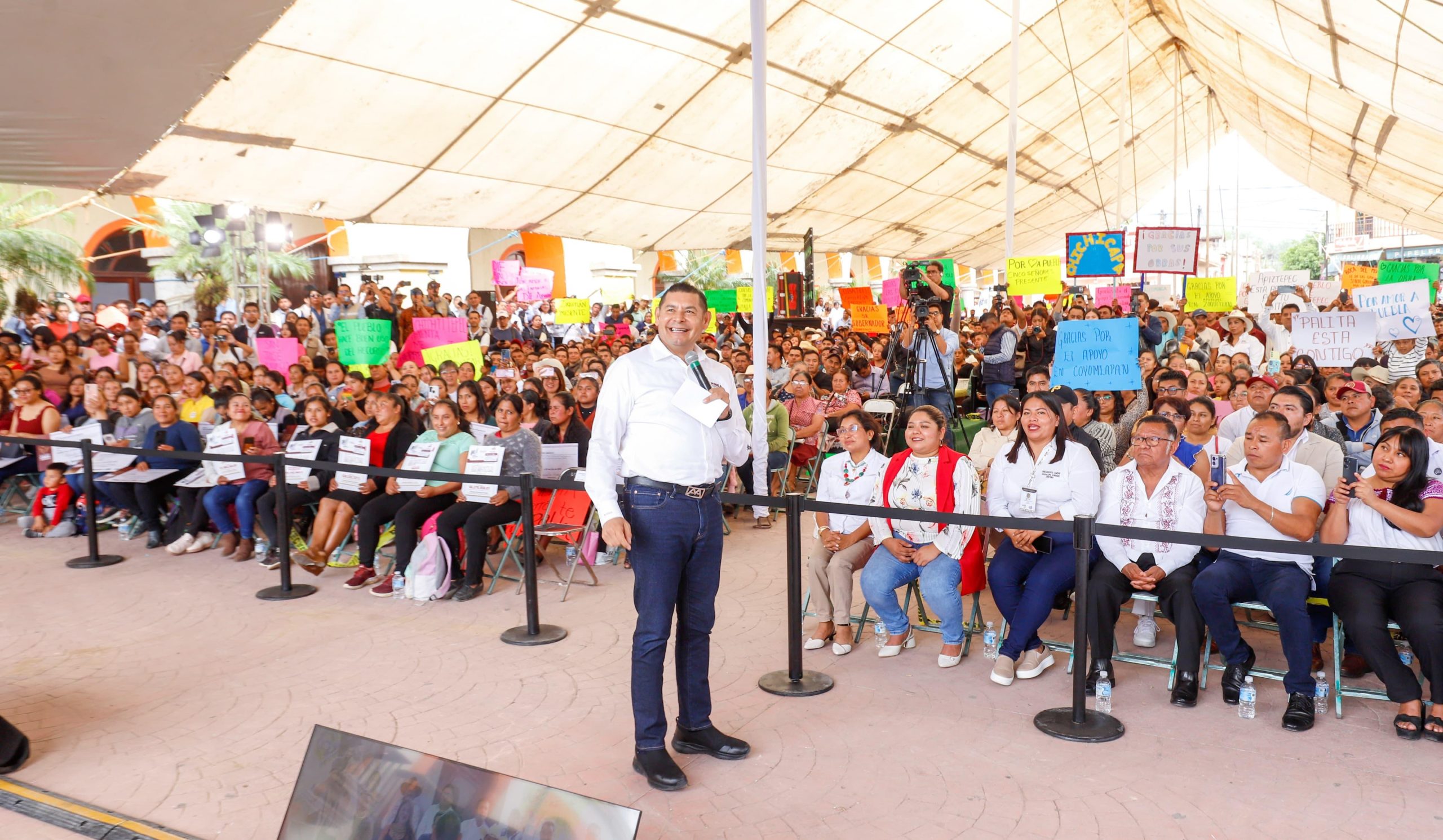 Fortalecimiento histórico  de la mixteca poblana por  Obra Comunitaria estatal
