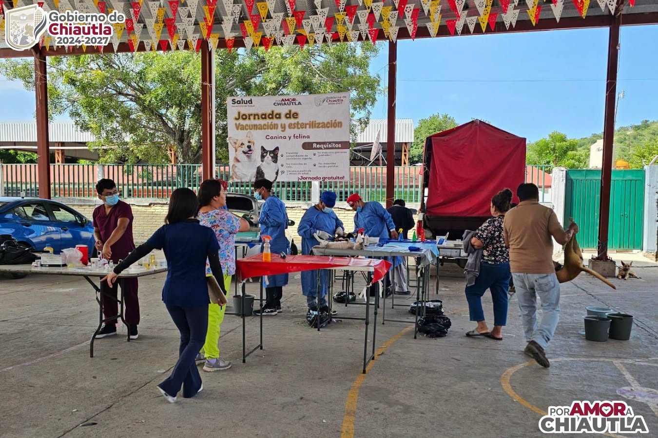 En Chiautla toman acciones para cuidar de las mascotas