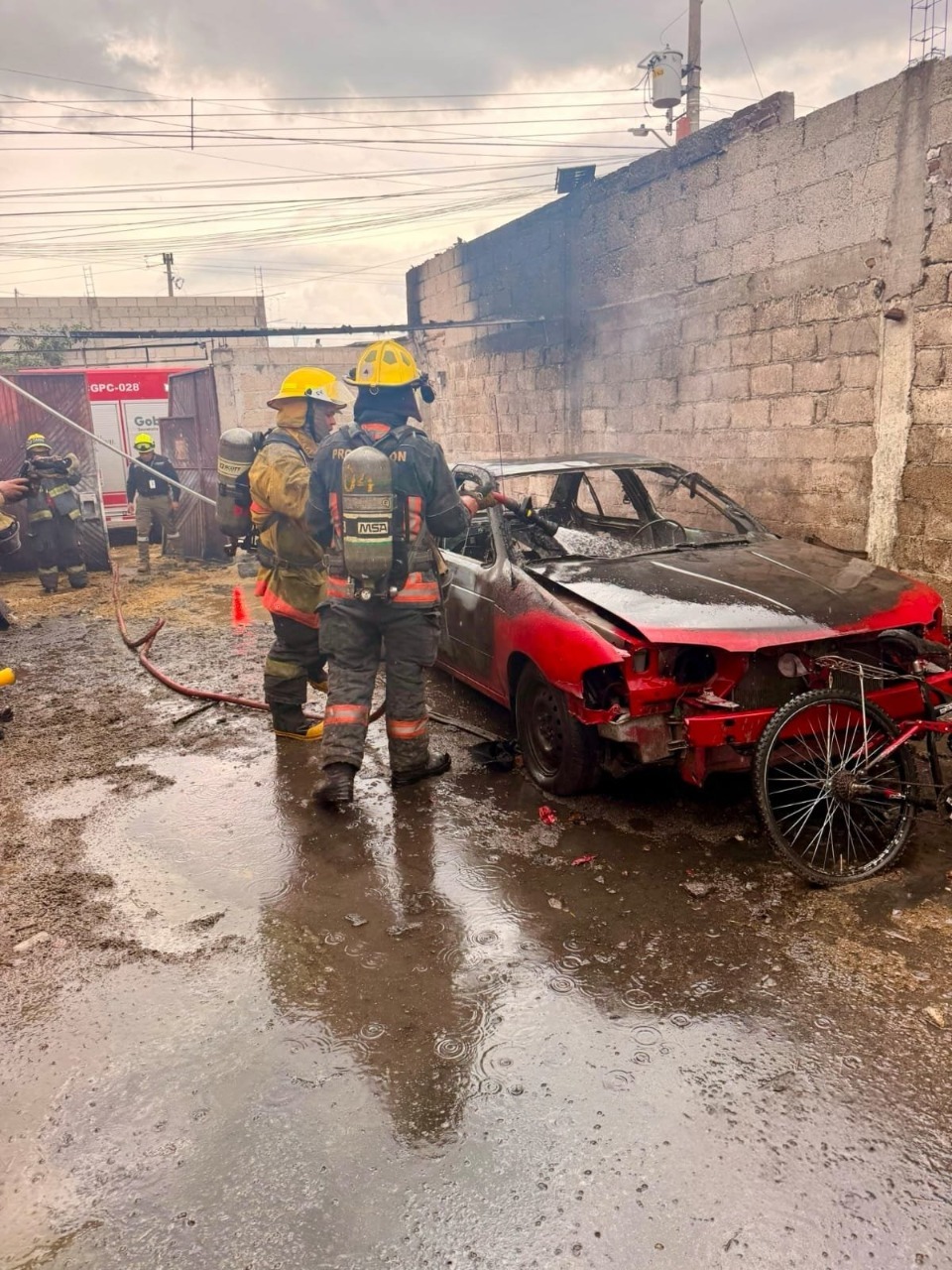 Predio se incendia en San Antonio Abad; rescatan conejos ilesos