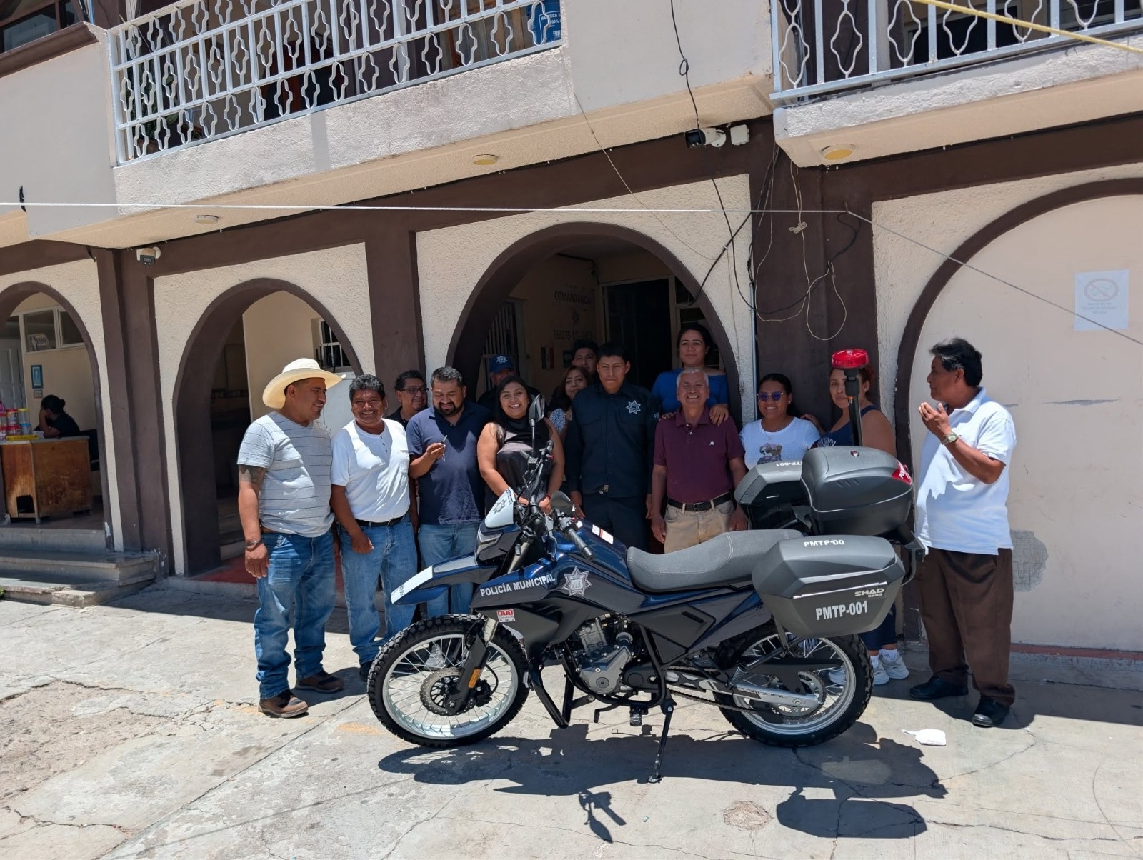 Trabaja Maru Meza en reforzar la seguridad de Tulcingo de Valle