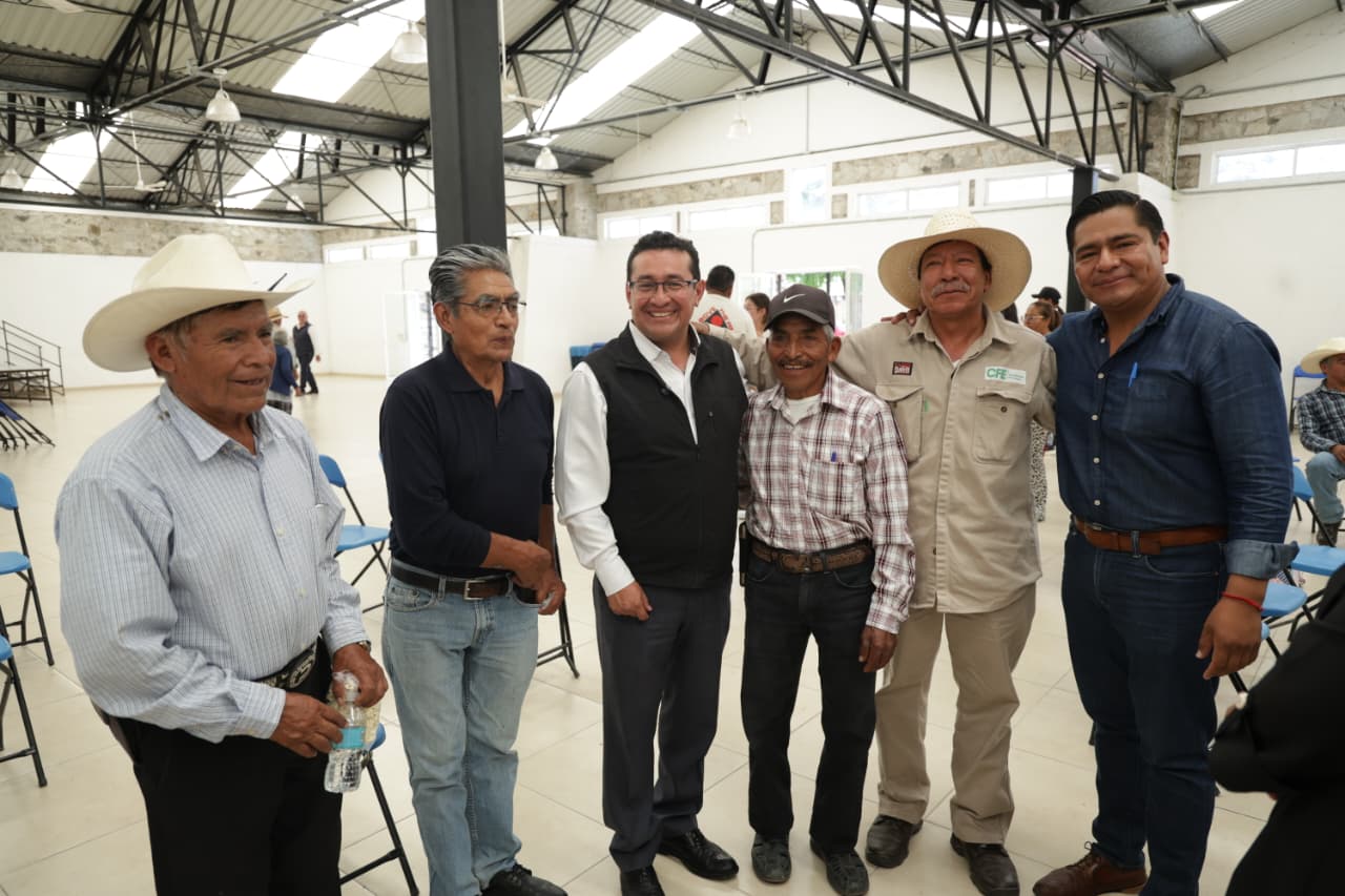 Fortalece Pável Gaspar diálogo con empresarios, productores y liderazgos sociales de Ocoyucan