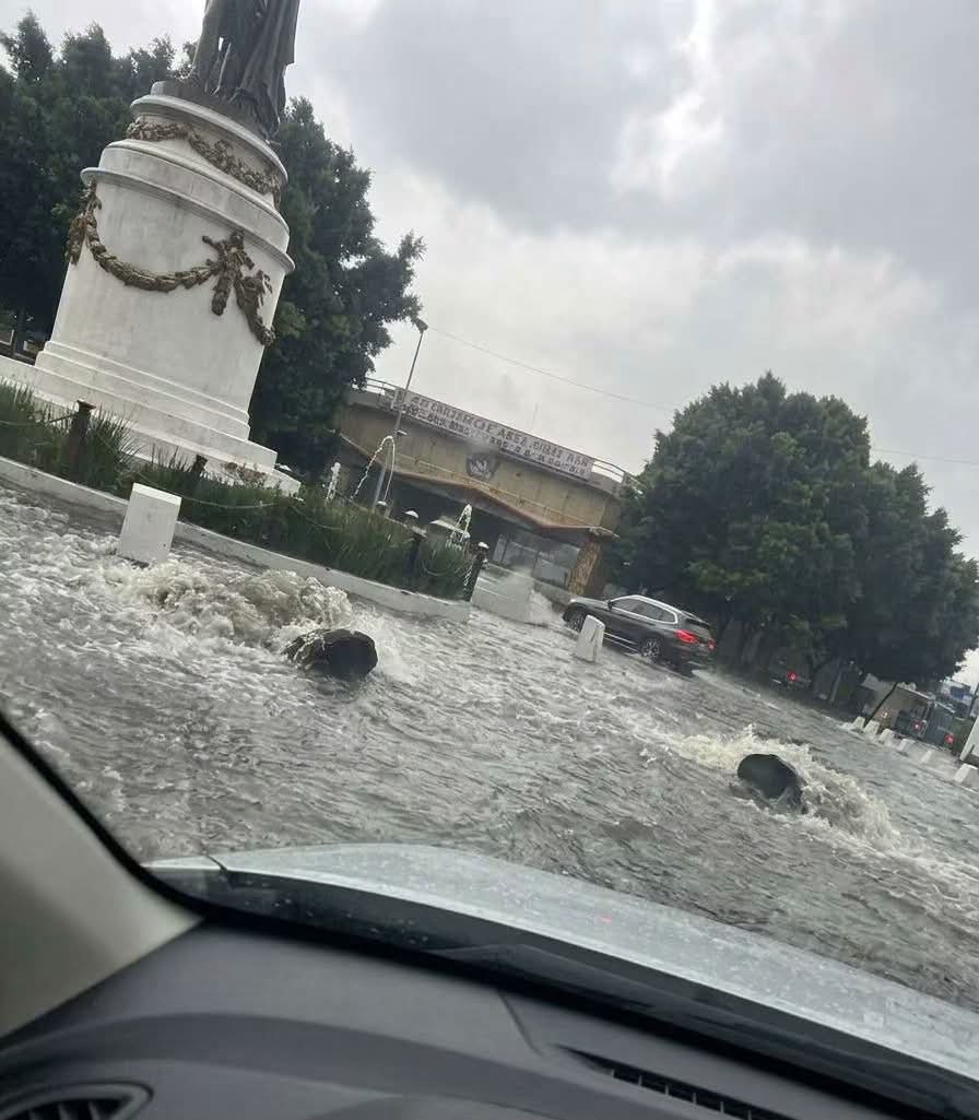 Colapsa planta tratadora en Huejotzingo tras intensa lluvia